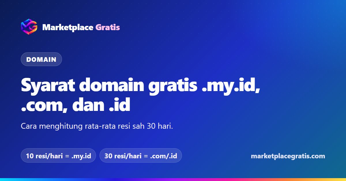 Tangga tingkat domain dari subdomain ke .my.id lalu .com